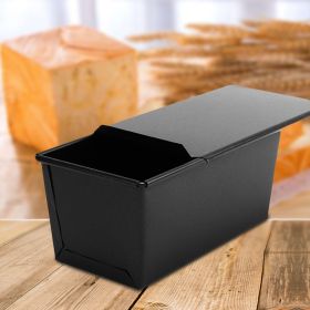 250/450/750/1000g Non-stick Toast Box Bread Loaf Pan Mold with Lid Baking Tool (size: 450g)